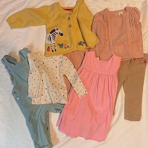Toddler girls winter bundle 12M